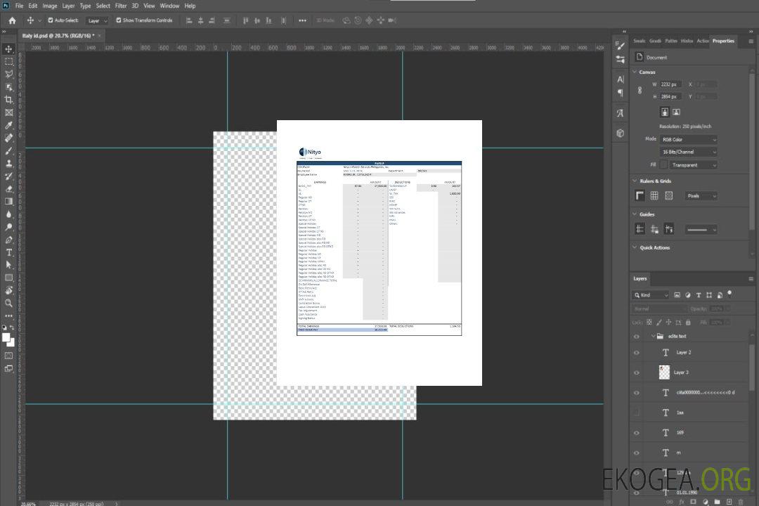 Modèle de fiche de paie de Nityo Infotech Services Philippines aux formats Word et PDF.pdf, 1 template Modèle de fiche de paie de Nityo Infotech Services Philippines aux formats Word et PDF.pdf, 1 template